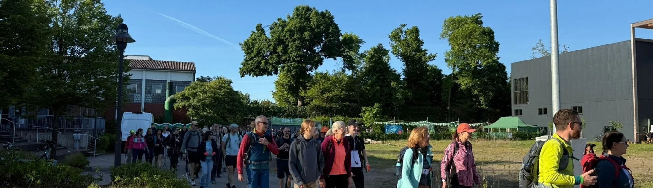 Start MünsterMarsch | © DAV Münster