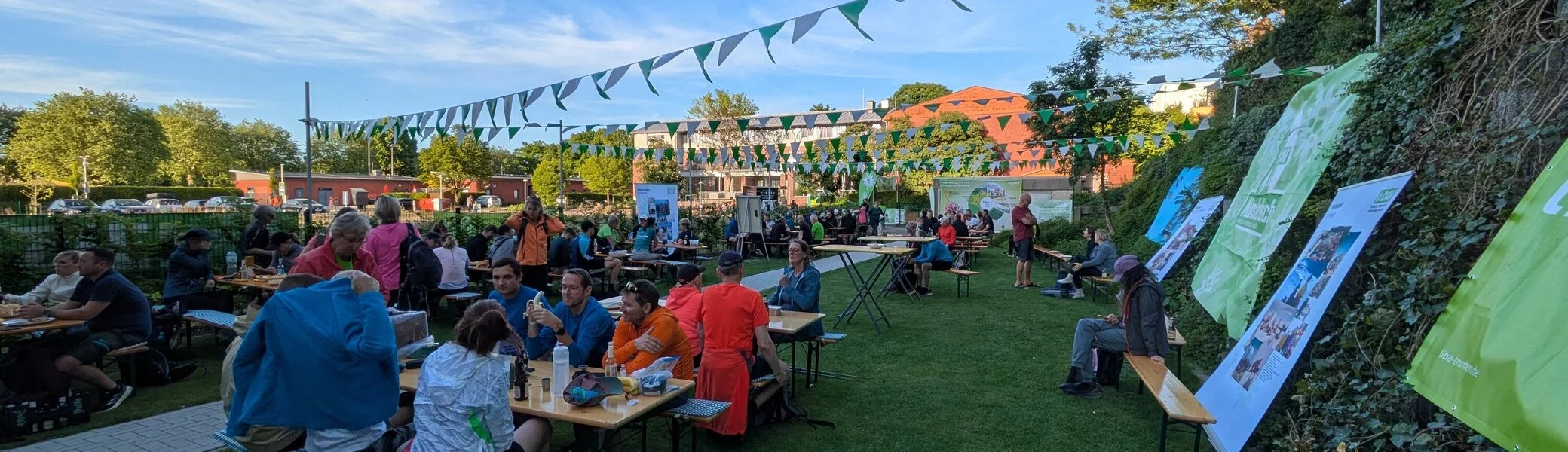 MünsterMarsch beim NABU Haus Heidhorn | © DAV Münster