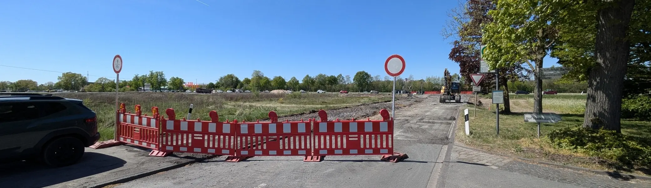 Baustelle Sudmühlenstraße | © DAV Münster