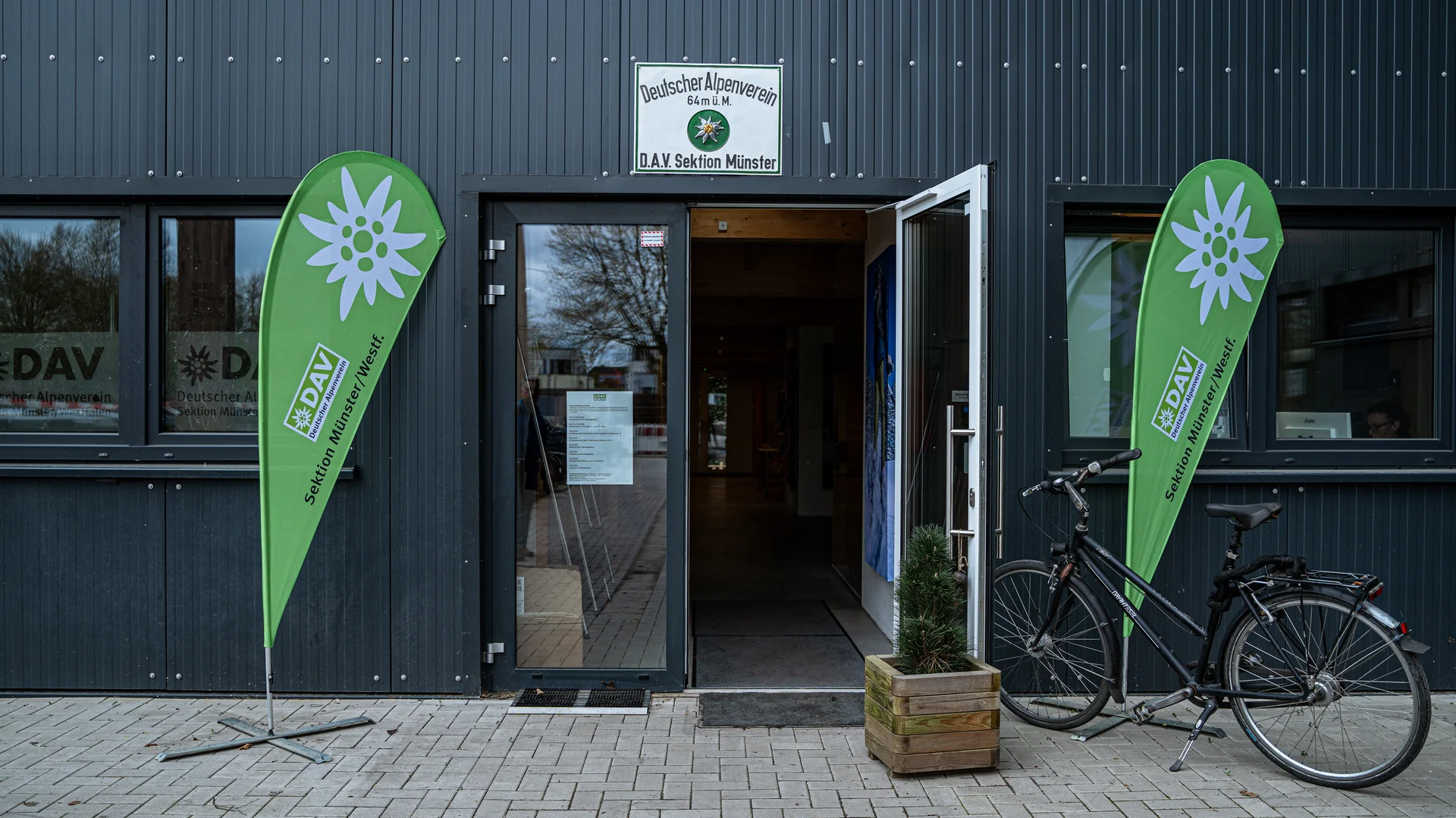 Eingang der Geschäftsstelle  | © DAV Münster