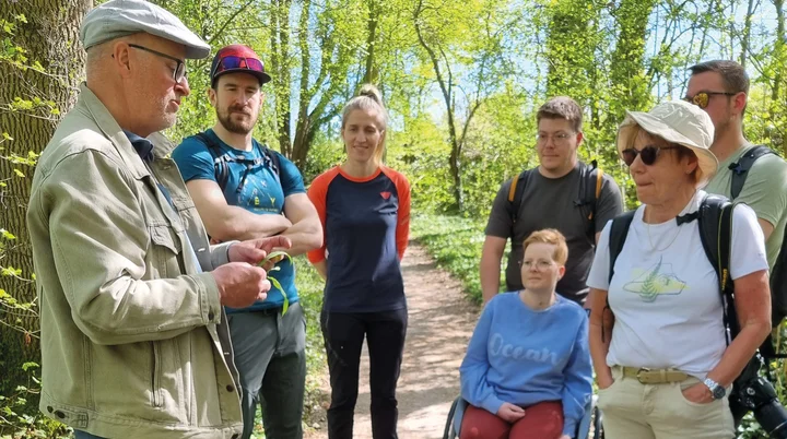 Botanischer Spaziergang an der Gasselstiege | © DAV Münster
