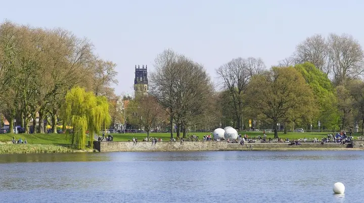 Aasee in Münster | © Pixabay / hpgruesen